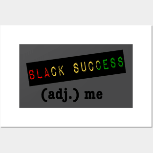 Black Success Posters and Art